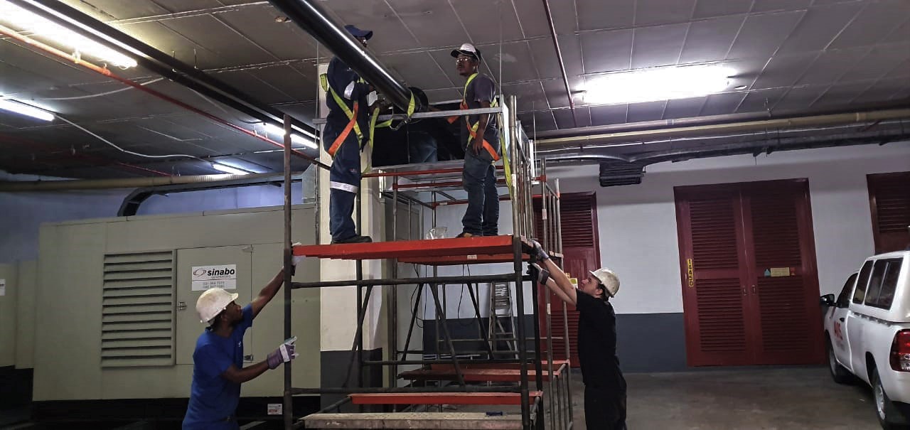 Generator Ducting Installation in Musgrave