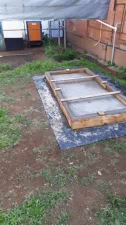 Generator relocation - building a new plinth and bung wall