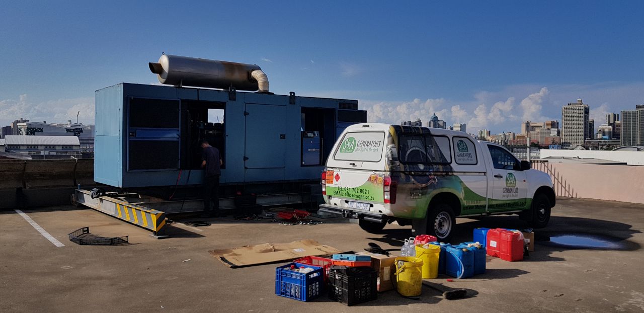 An image respresenting 8 Signs You Need A Diesel Generator Mechanic